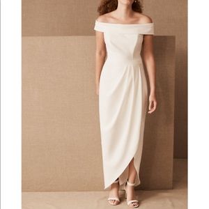 NWT BHLDN Thompson Dress SZ 8 IVORY